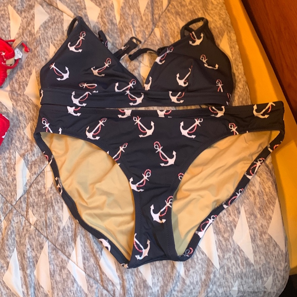 NAVY JCREW BIKINI